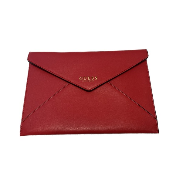 Guess Bags Guess Red Clutch Poshmark